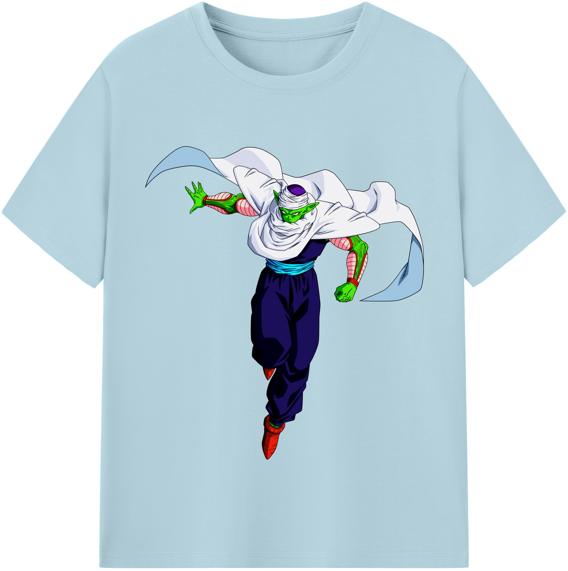 （画像用） ドラゴンボール ピッコロ DRAGON BALL Piccolo 綿100％半袖Tシャツ（フロントプリント）